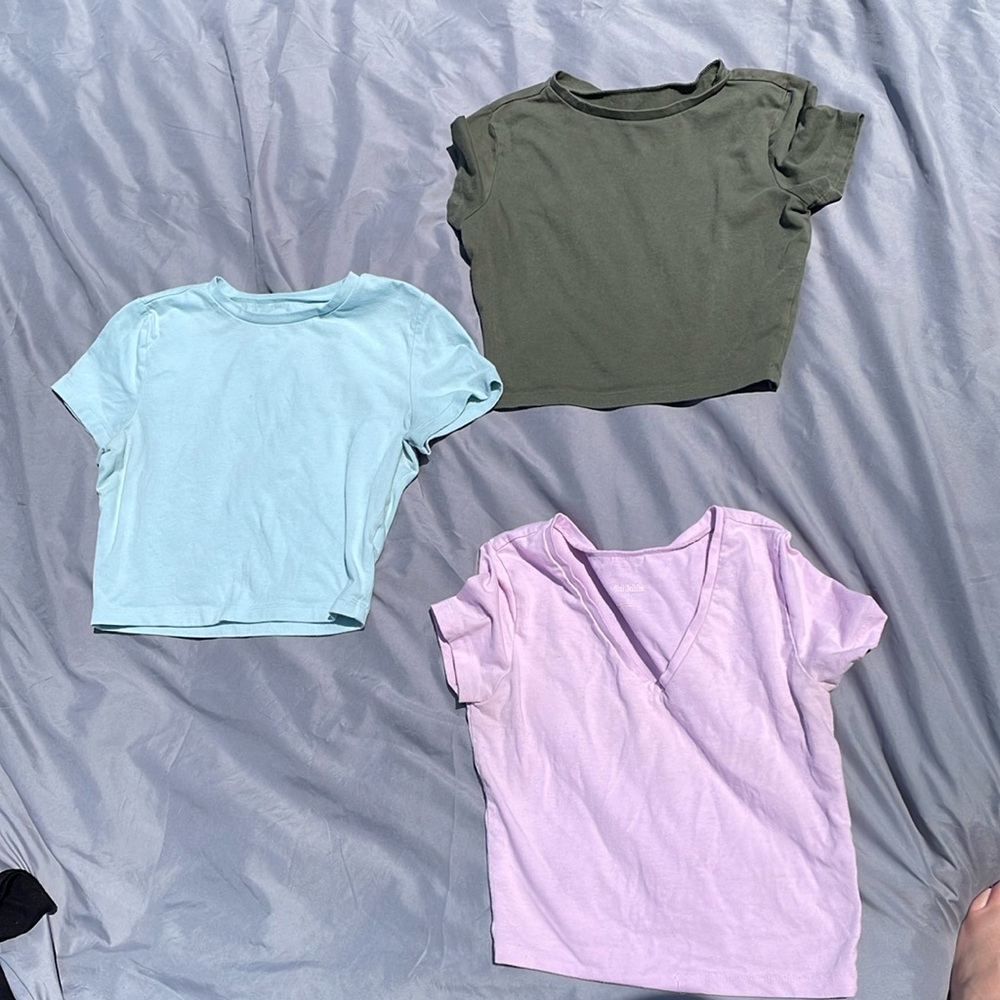 Bundle of 3 wild fable crop tops